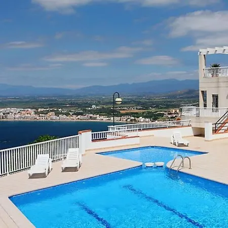 Comodo De 3 Con Aire Acondicionado, Terraza Y Piscina En - Es-204-16 公寓 *