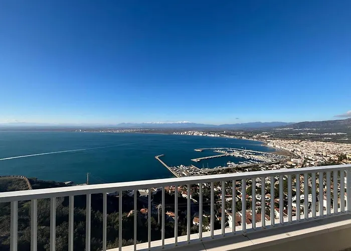 Comodo De 3 Con Aire Acondicionado, Terraza Y Piscina En - Es-204-16 Apartament Roses